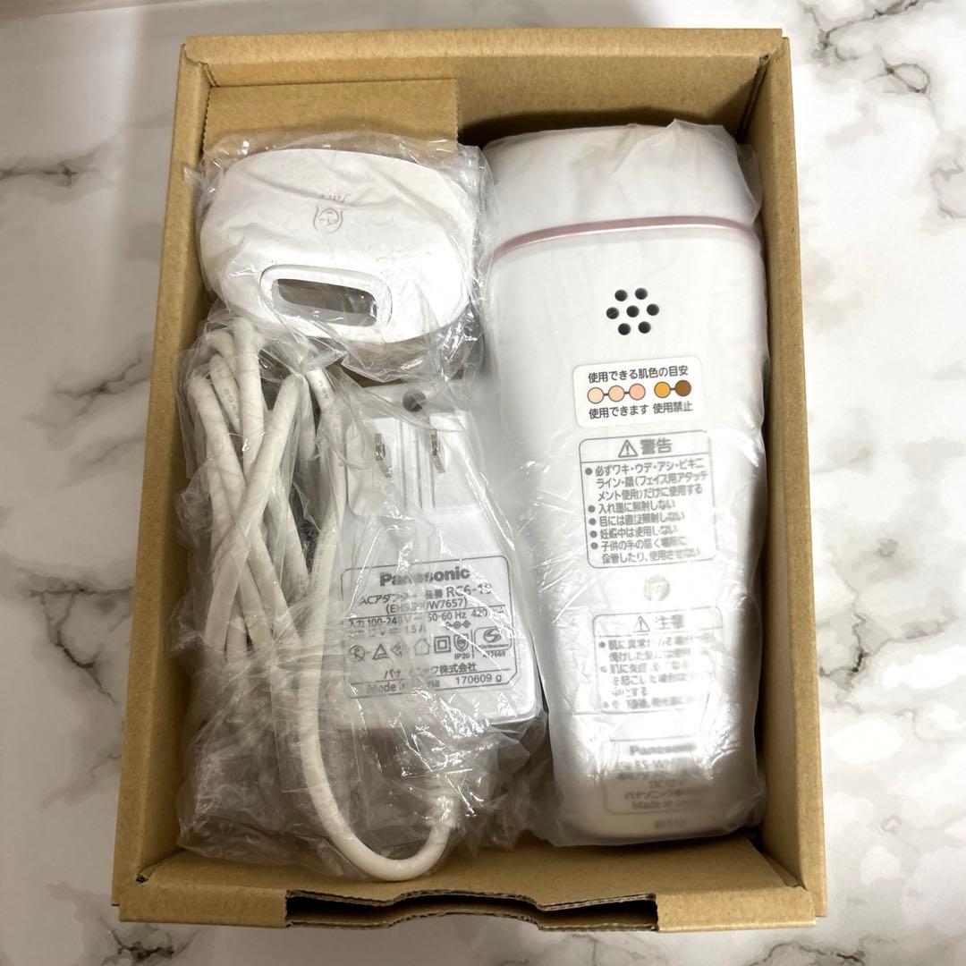 光脱毛器　コンパクト　光エステ　脱毛器　体&顔用　ES-WH75　毛穴対策　美容