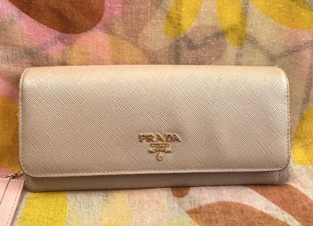 PRADA プラダ　長財布 パスケース箱付き