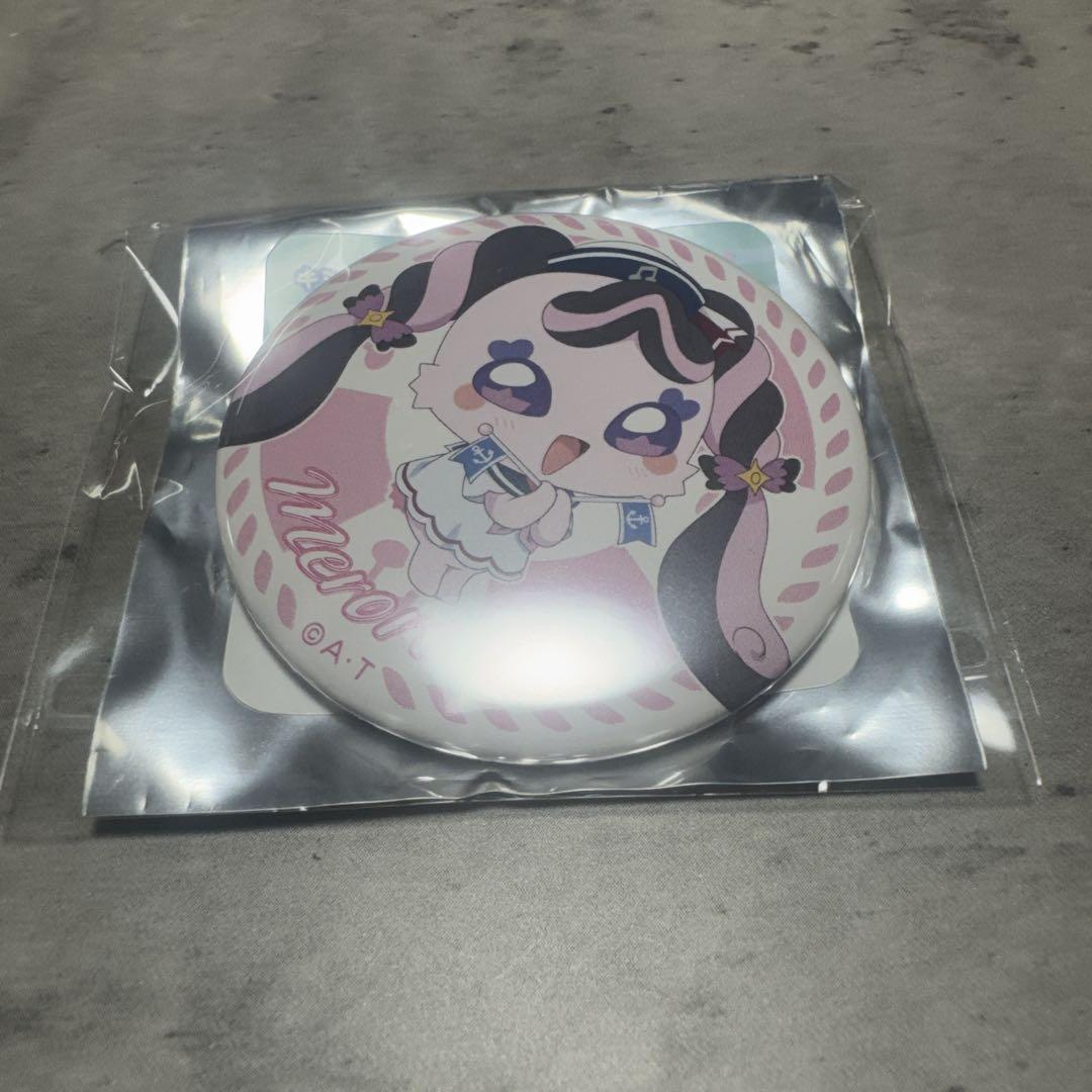 空と海の境界線　メロロン　缶バッジ　キミプリ キミとアイドルプリキュア♪】海と空の境界線 缶バッジ