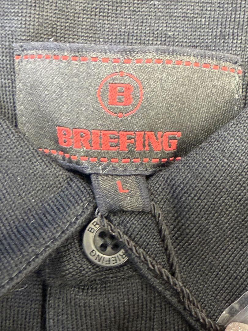 新品未使用】BRIEFING ポロシャツ ウール - メルカリ
