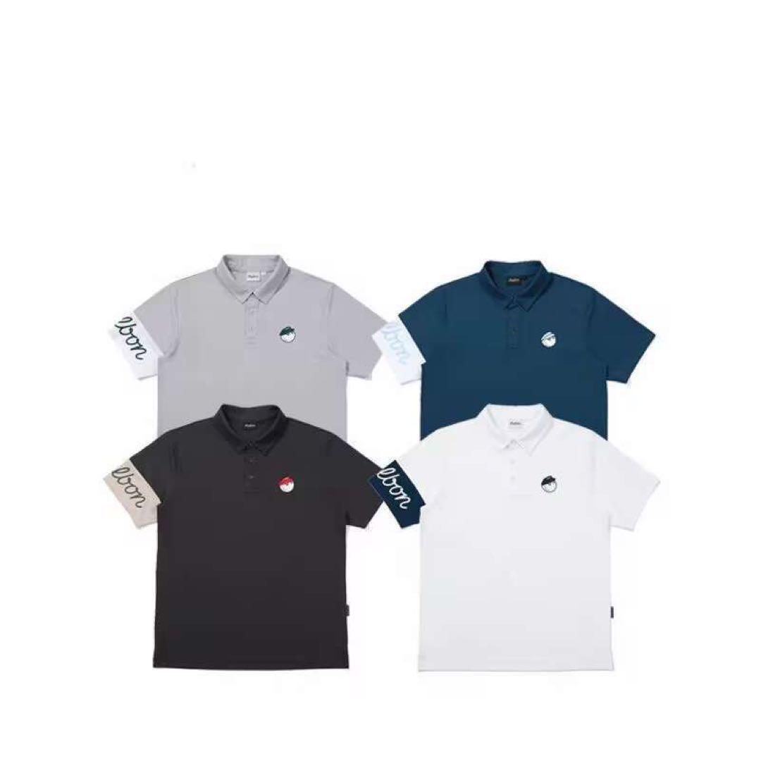 新品25マルボン ゴルフ メンズTシャツ半袖 トップス夏