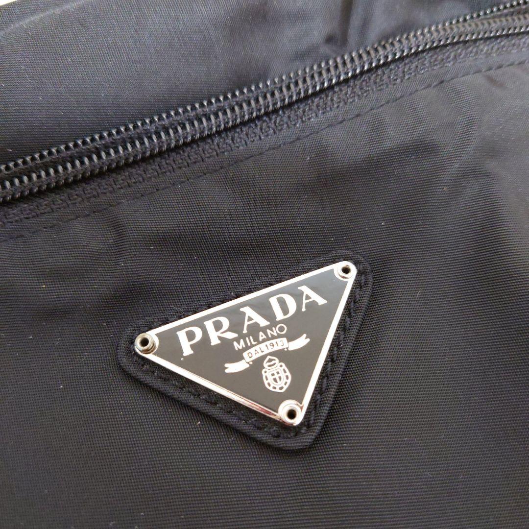 ☆PRADA✽ ブラック ナイロン ショルダーバッグ