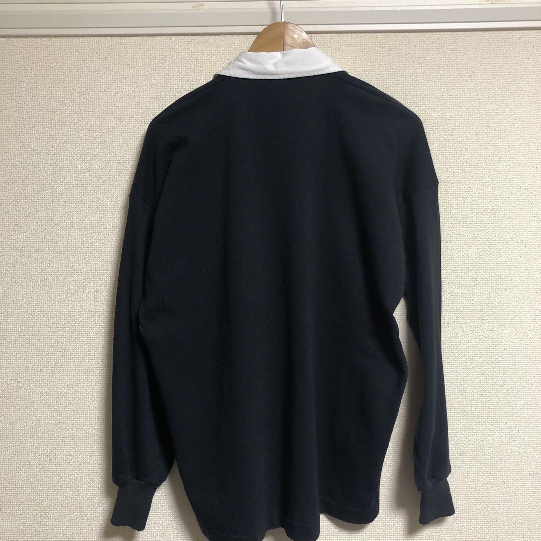 魅力の 希少 ニュージーランド製 Canterbury 長袖ポロシャツ メンズXL相当 ウェア