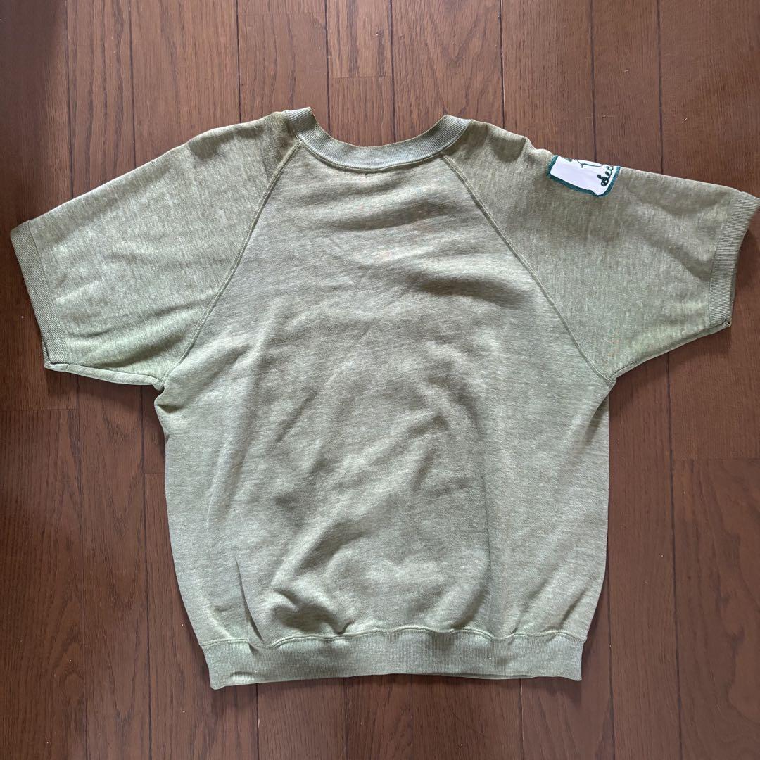 60s 半袖スウェット 刺繍プリント