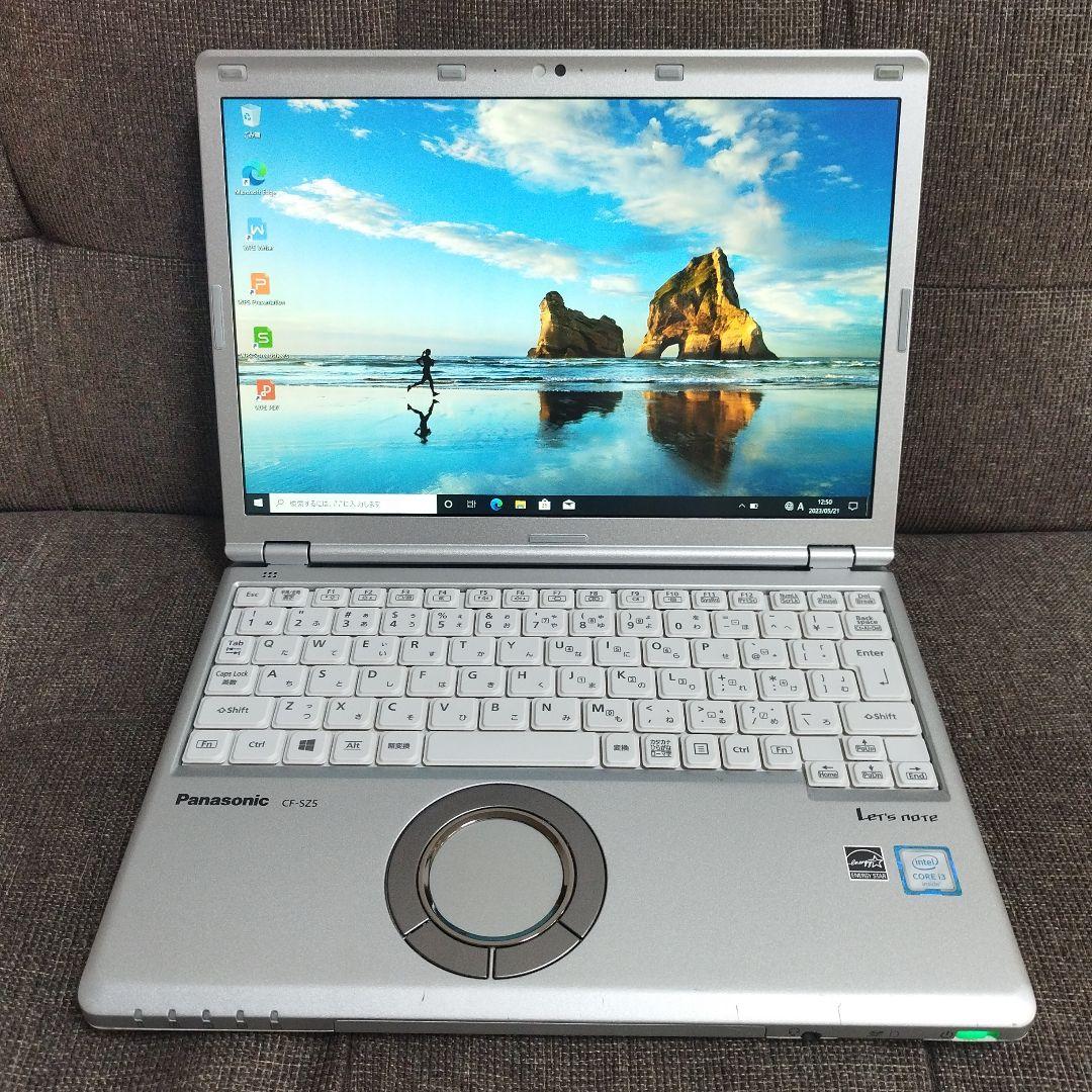 年製 新品 Panasonic Let's Note CF SZ5 4G SSDG ノートPC