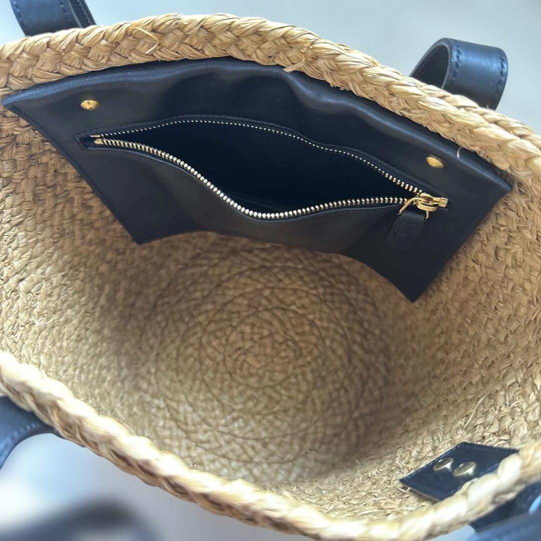 saintlaulentパニエバッグ