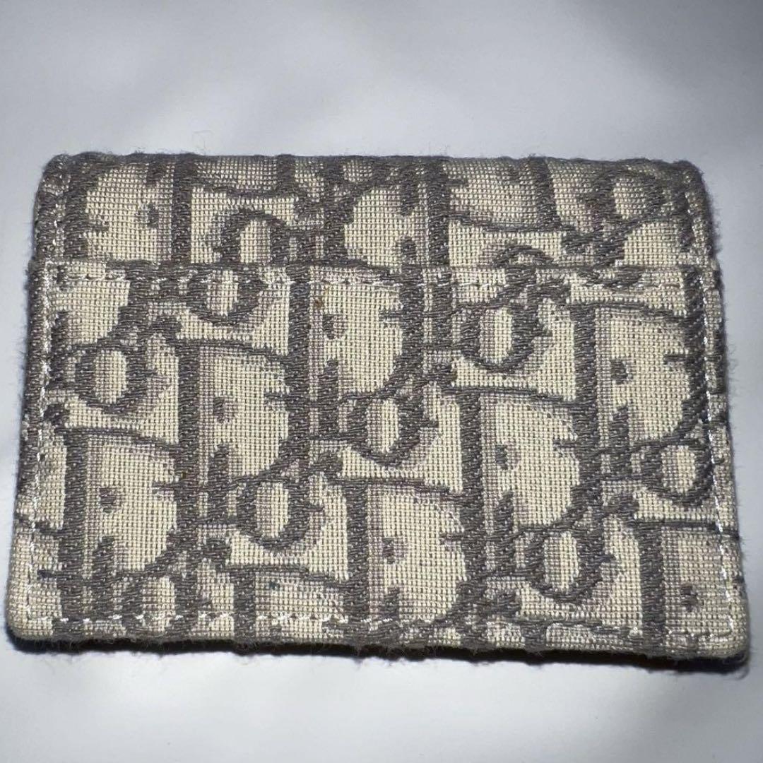 Christian DIOR サドルトロッターロータスウォレット ジャガード