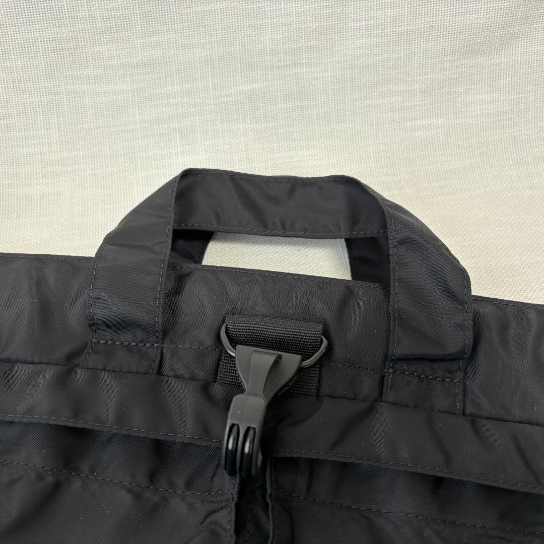 美品 バッグジャック 2way ヘルメットバッグ トート ナイロン ブラック