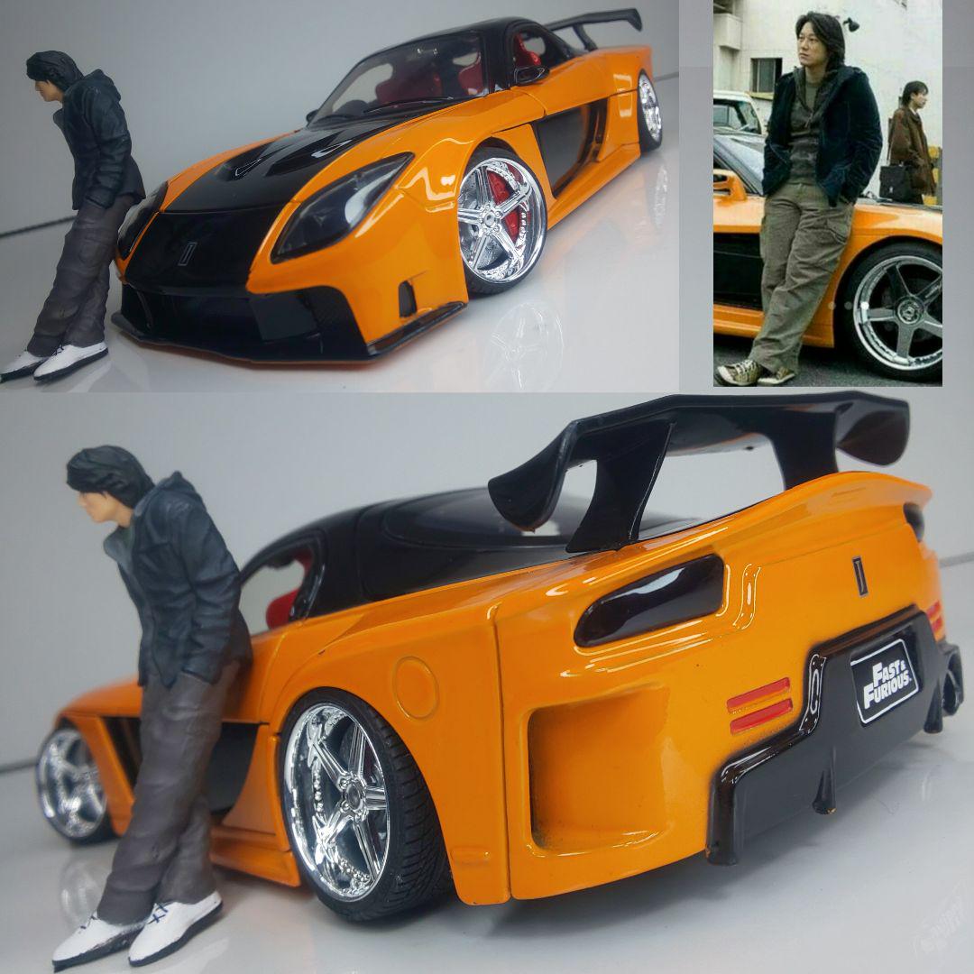 〓1/24スケール〓マツダRX-7 カスタム〓 JADATOYSワイルドスピード