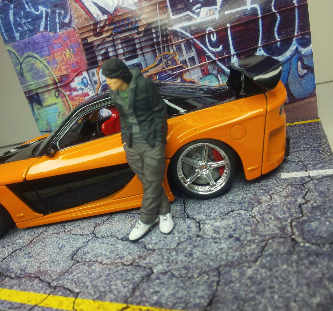 〓1/24スケール〓マツダRX-7 カスタム〓 JADATOYSワイルドスピード