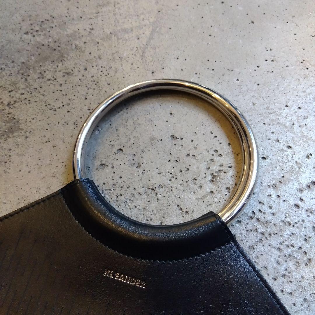 JIL SANDER ジルサンダー レザー トートバッグ ブラック 美品