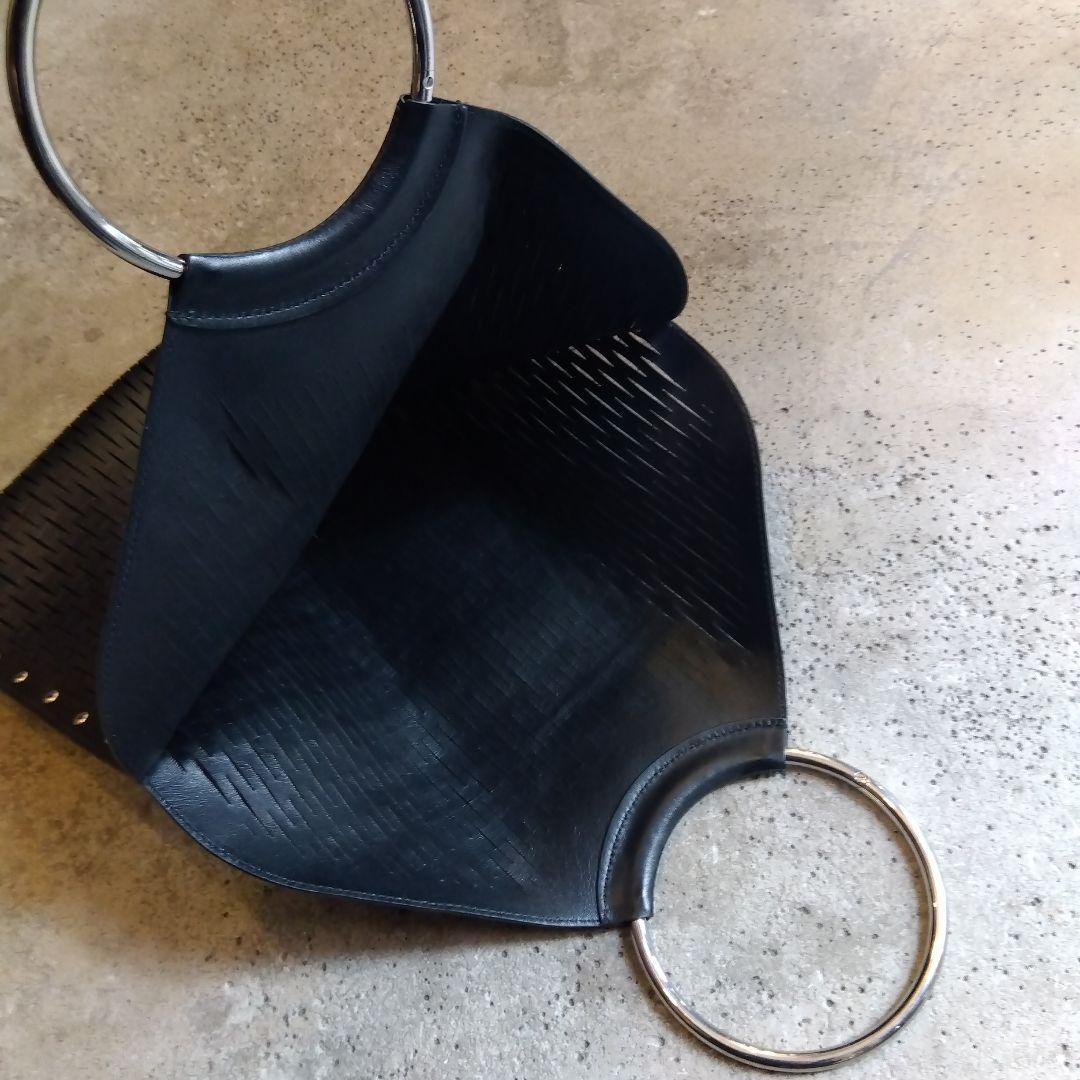 JIL SANDER ジルサンダー レザー トートバッグ ブラック 美品