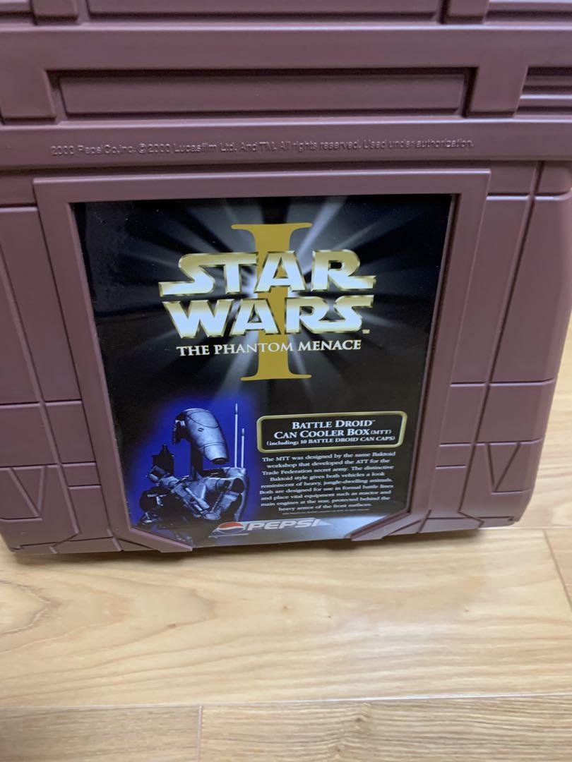 未使用 ペプシ スターウォーズ バトルドロイド 缶クーラー 限定