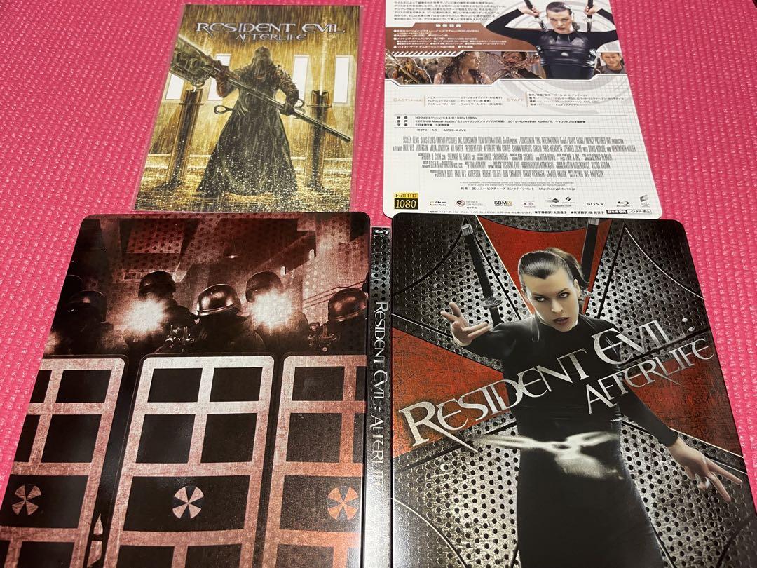 スチールブック『バイオハザードシリーズ(三作品)』Blu-ray