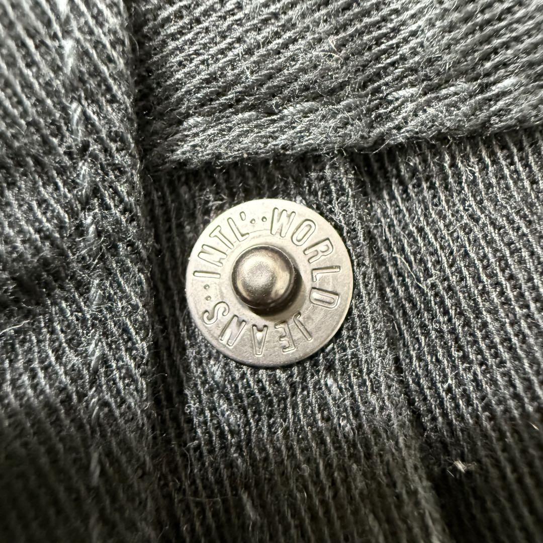 00s Tornado Mart ストレッチ スキニーデニムパンツ S ブラック