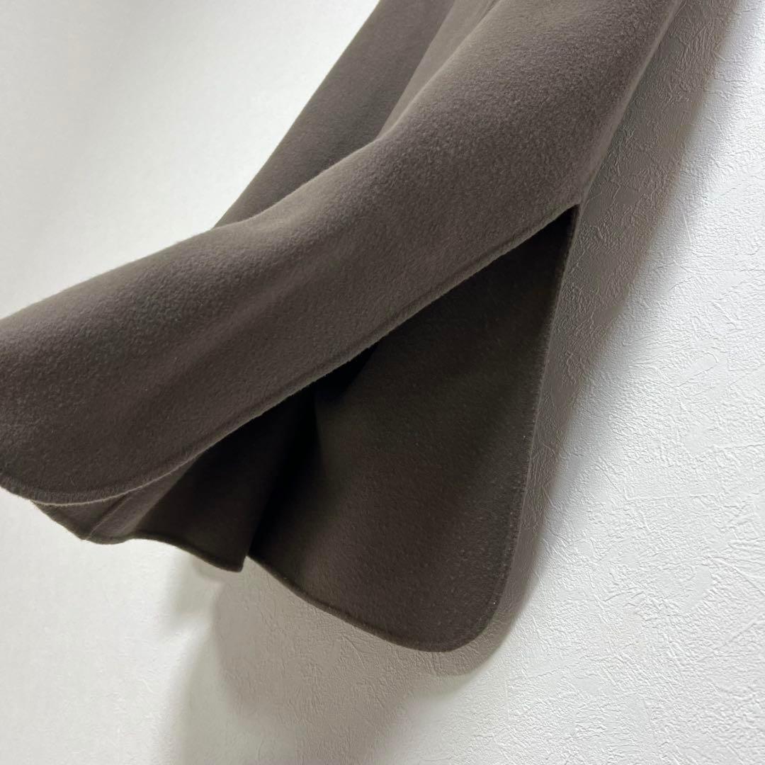 【美品】エンフォルド　シャルムダブルフェイス　プルオーバー　ロングベスト