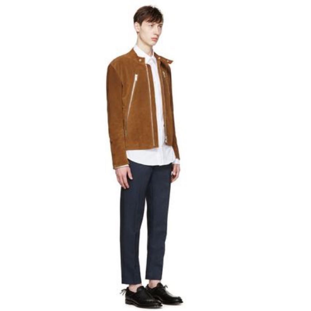Maison Margiela マルジェラ16AW八の字ライダース スエード46 Maison Margiela マルジェラ16AW八の字ライダース スエード46