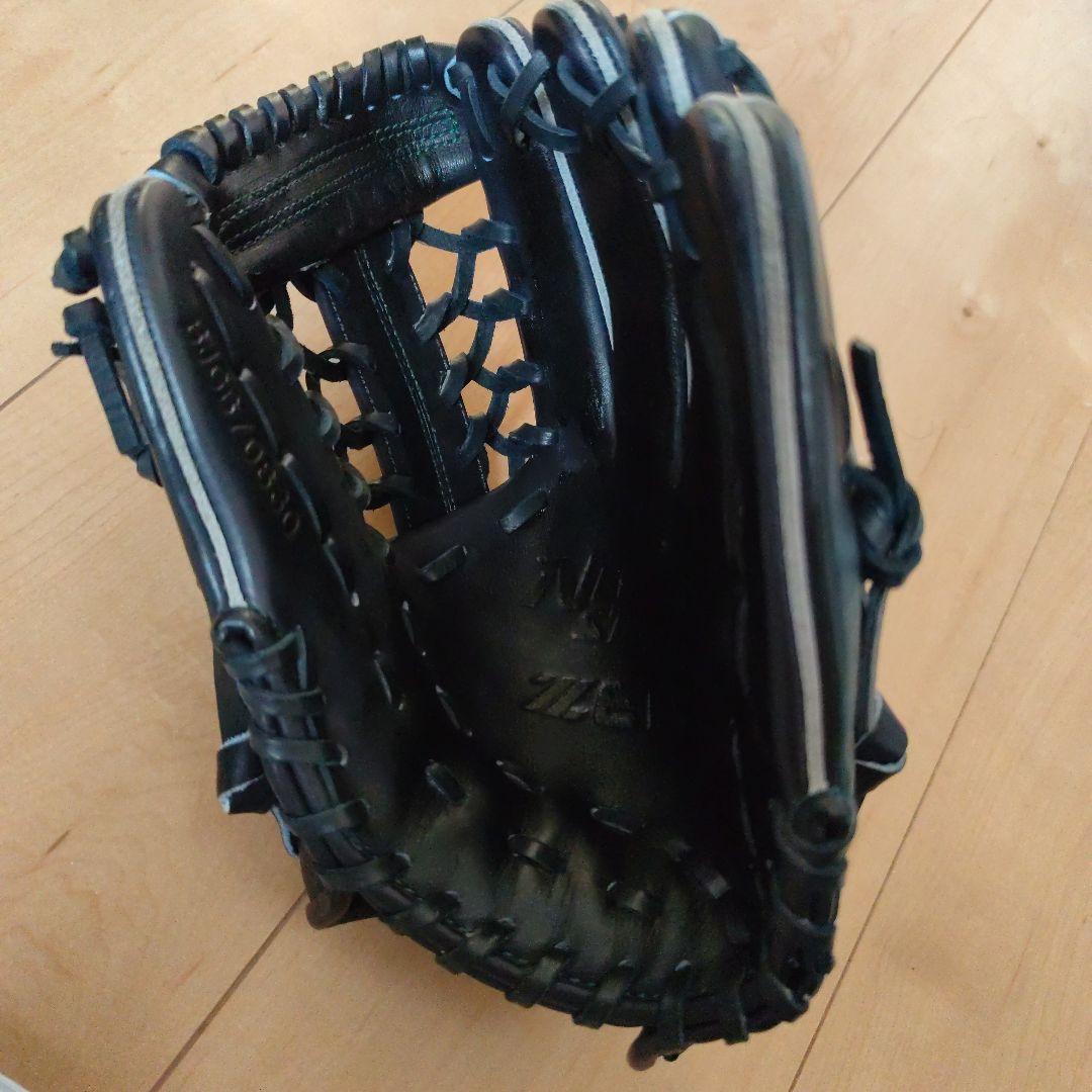 ZETT 軟式グローブ 黒　少年野球用