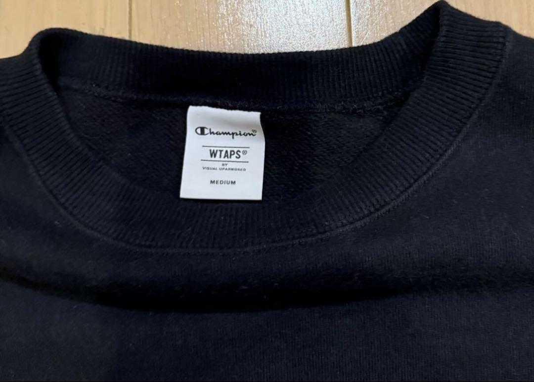 トップス WTAPS X CHAMPION CREWNECK SWEAT M