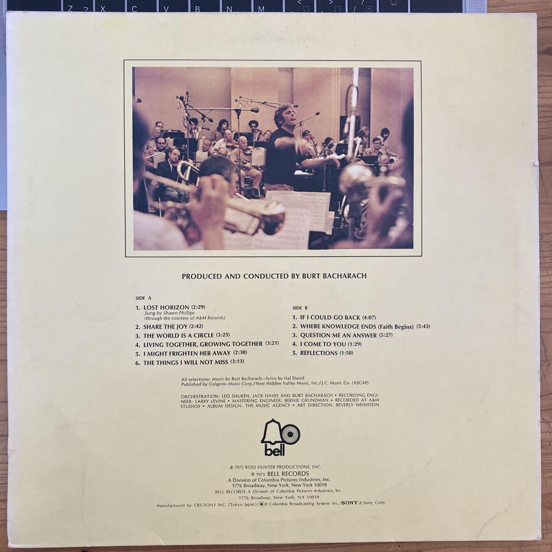 バカラックが手掛けたミュージカルO.S.T.名盤》Burt Bacharach