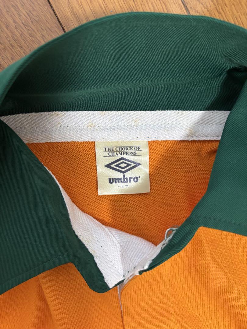 70s〜80s ヴィンテージ umbro アンブロ ラガーシャツ 日本製 70s〜80s ヴィンテージ umbro アンブロ ラガーシャツ 日本製