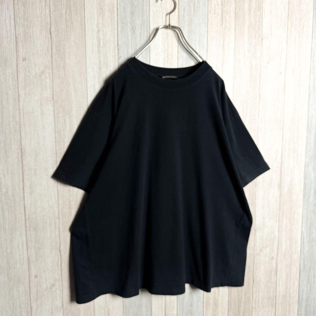 2973【超人気デザイン】ポルトガル製 バレンシアガ バックロゴ 半袖 Tシャツ