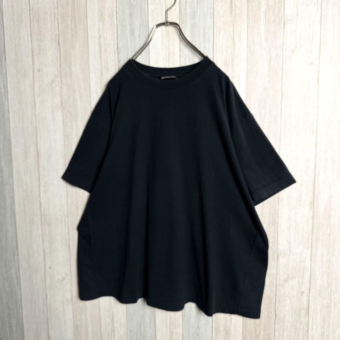 2973【超人気デザイン】ポルトガル製 バレンシアガ バックロゴ 半袖 Tシャツ