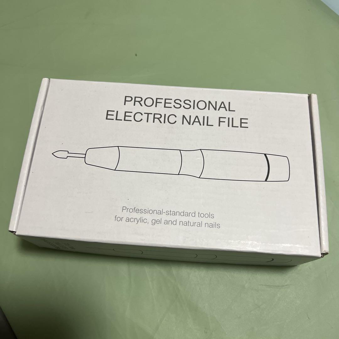 電動ネイルケア パーツは未使用