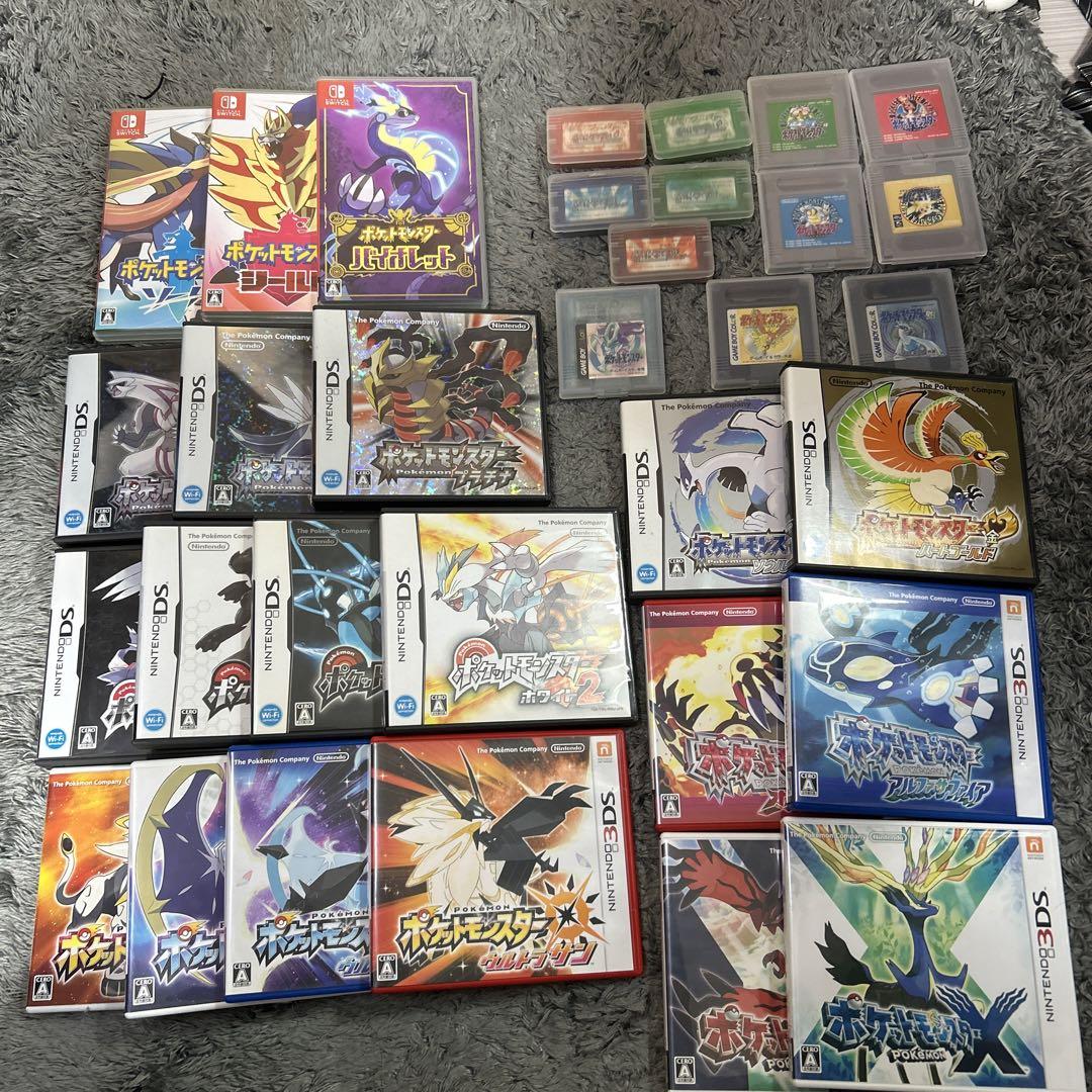 ポケモンカセット 及び本体 まとめ売り ニンテンドー3DS/2DS ポケモンカセット 及び本体 まとめ売り ニンテンドー3DS/2DS