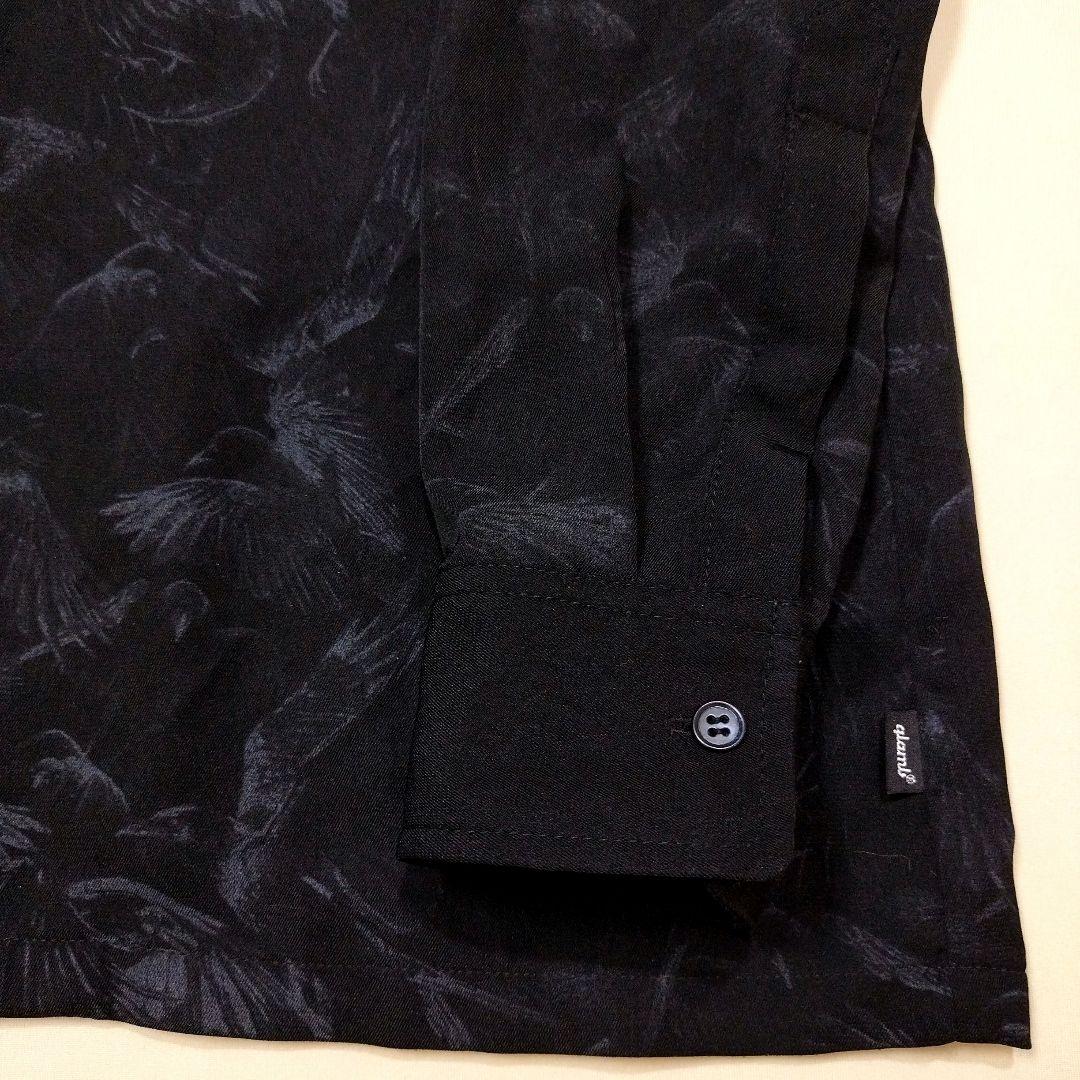 glamb グラム×金子ノブアキ Crow shirts/クロウシャツ 黒 0