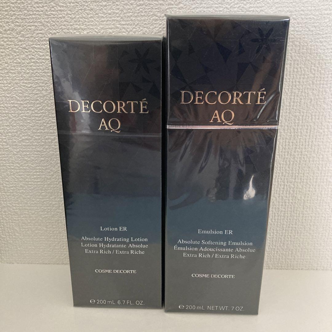 DECORTÉ AQ ローション ER & エマルジョン ER セット×5