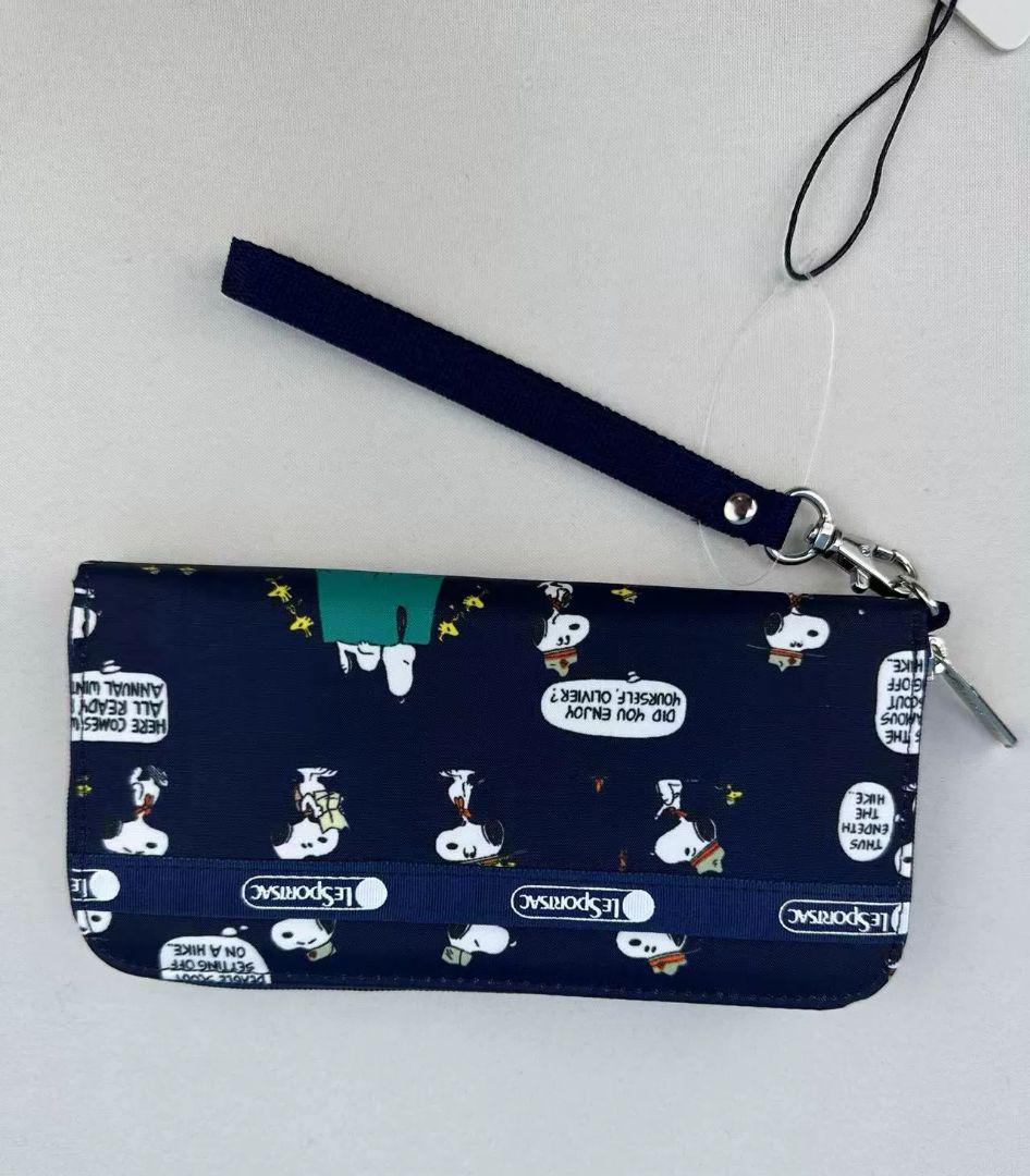 完売品 新品 レスポートサック スヌーピー アンドウッドストック 長財布 MINI DUFFEL CROSSBODYスヌーピーアンドウッドストックグリーン