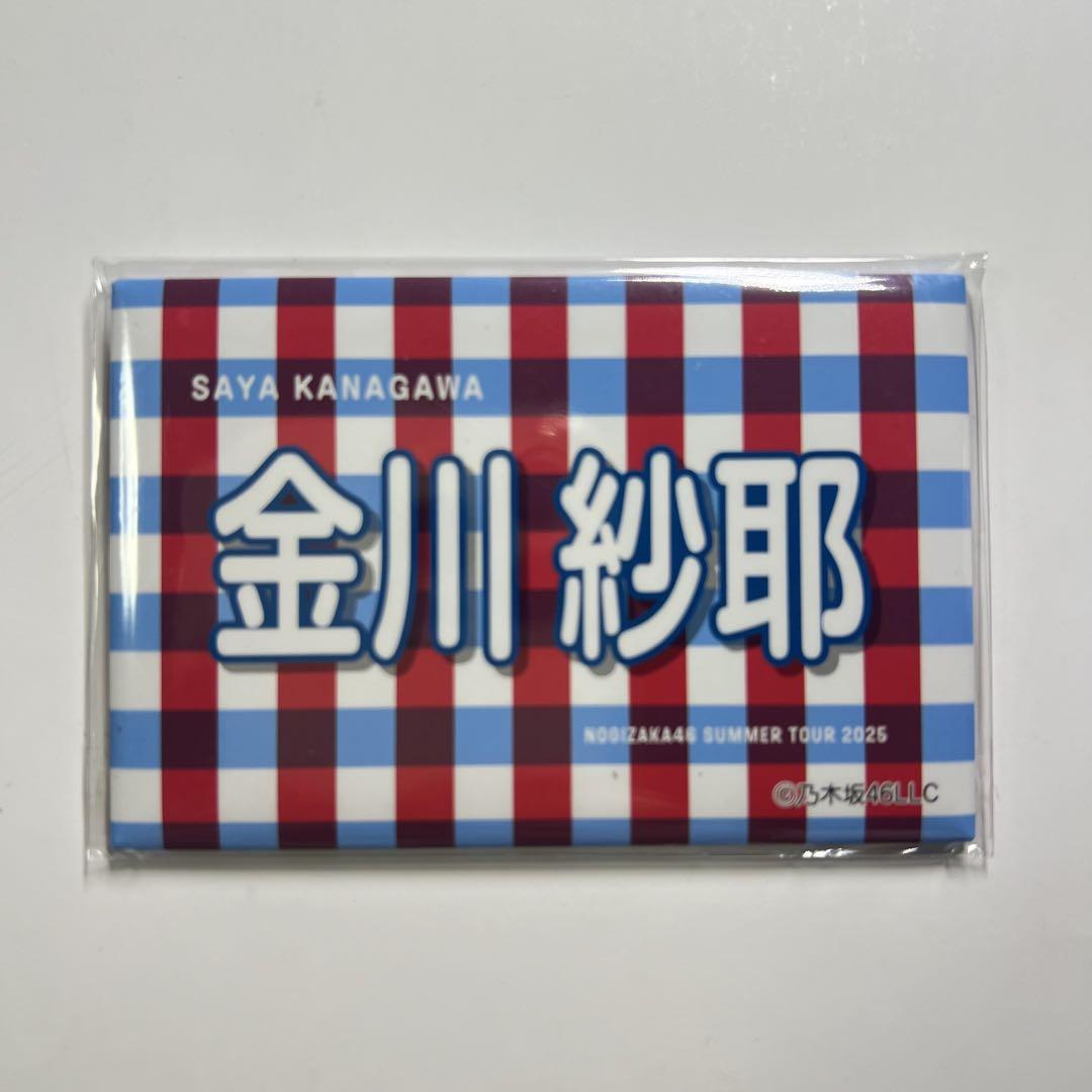 乃木坂46 金川紗耶 b賞 個別缶バッジ 購入特典 2025 - メルカリ