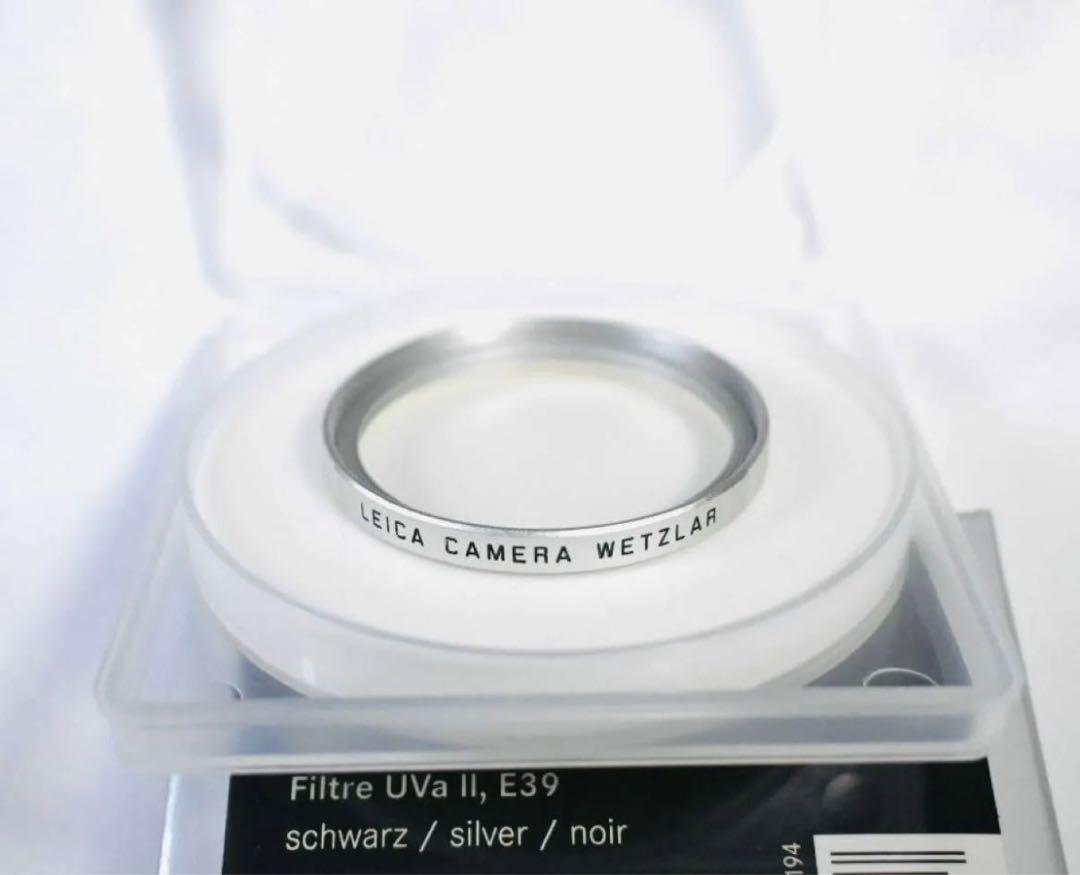 【新品】E39 II シルバー Leica LEICA ライカ UVフィルター