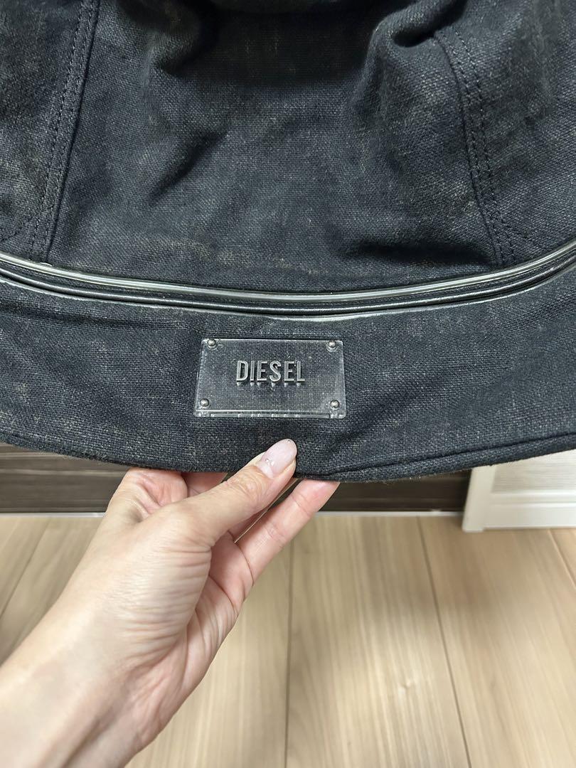値下げしました！ DIESEL デニム巾着型バッグ