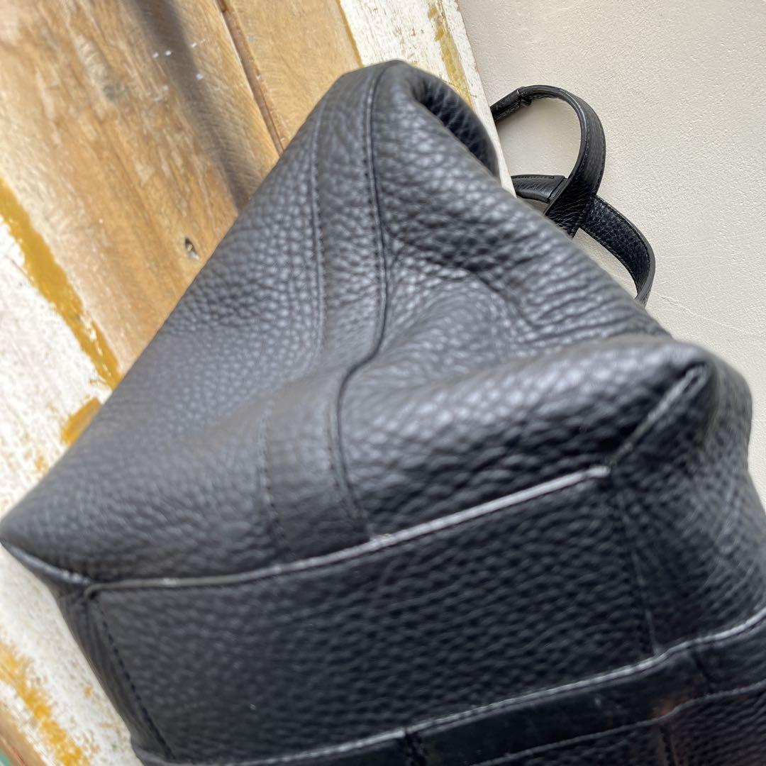 COACH コーチ 71160 ブリーカー ペブルドレザー トートバッグ 黒