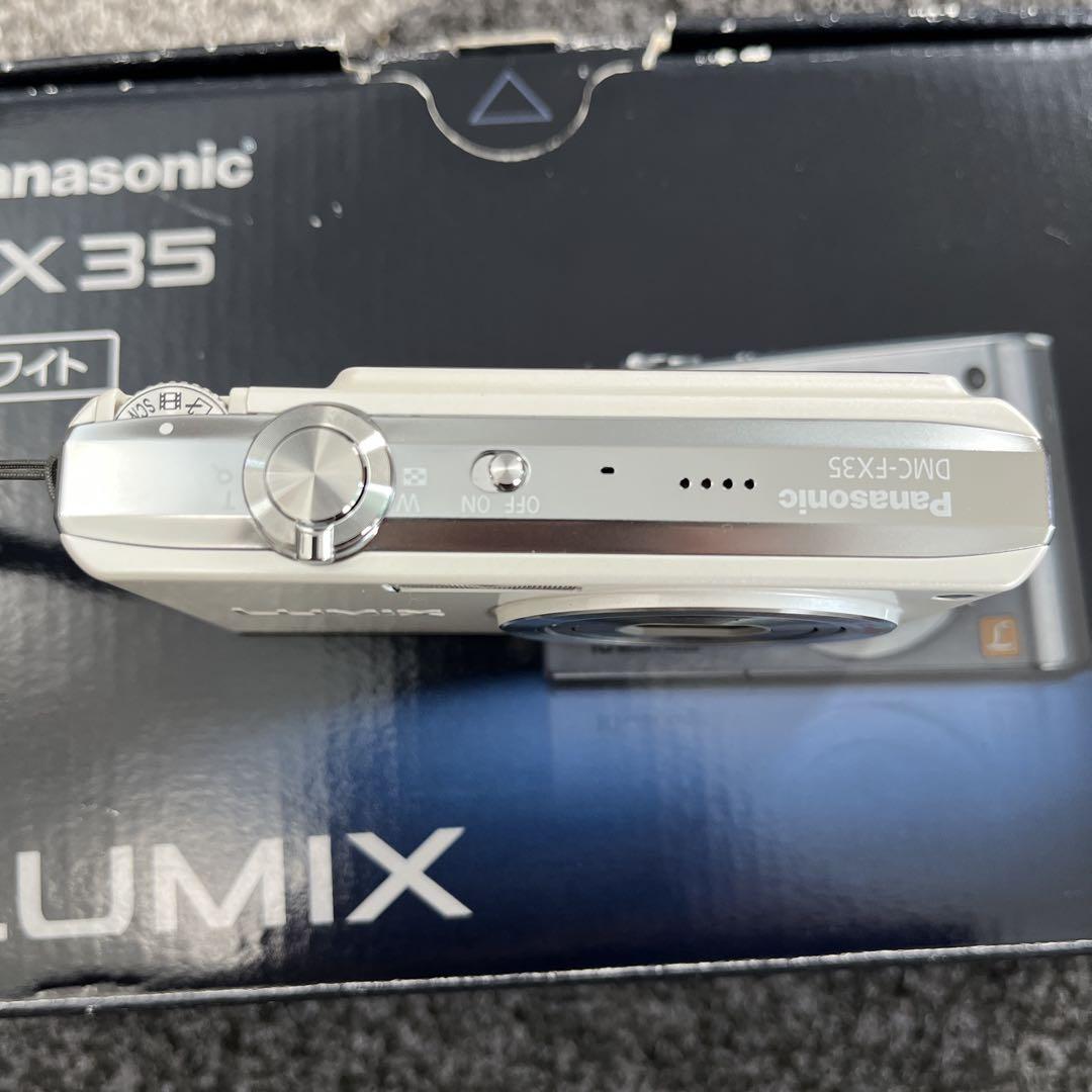 美品【動作品】Panasonic パナソニック LUMIX DMC-FX35 白