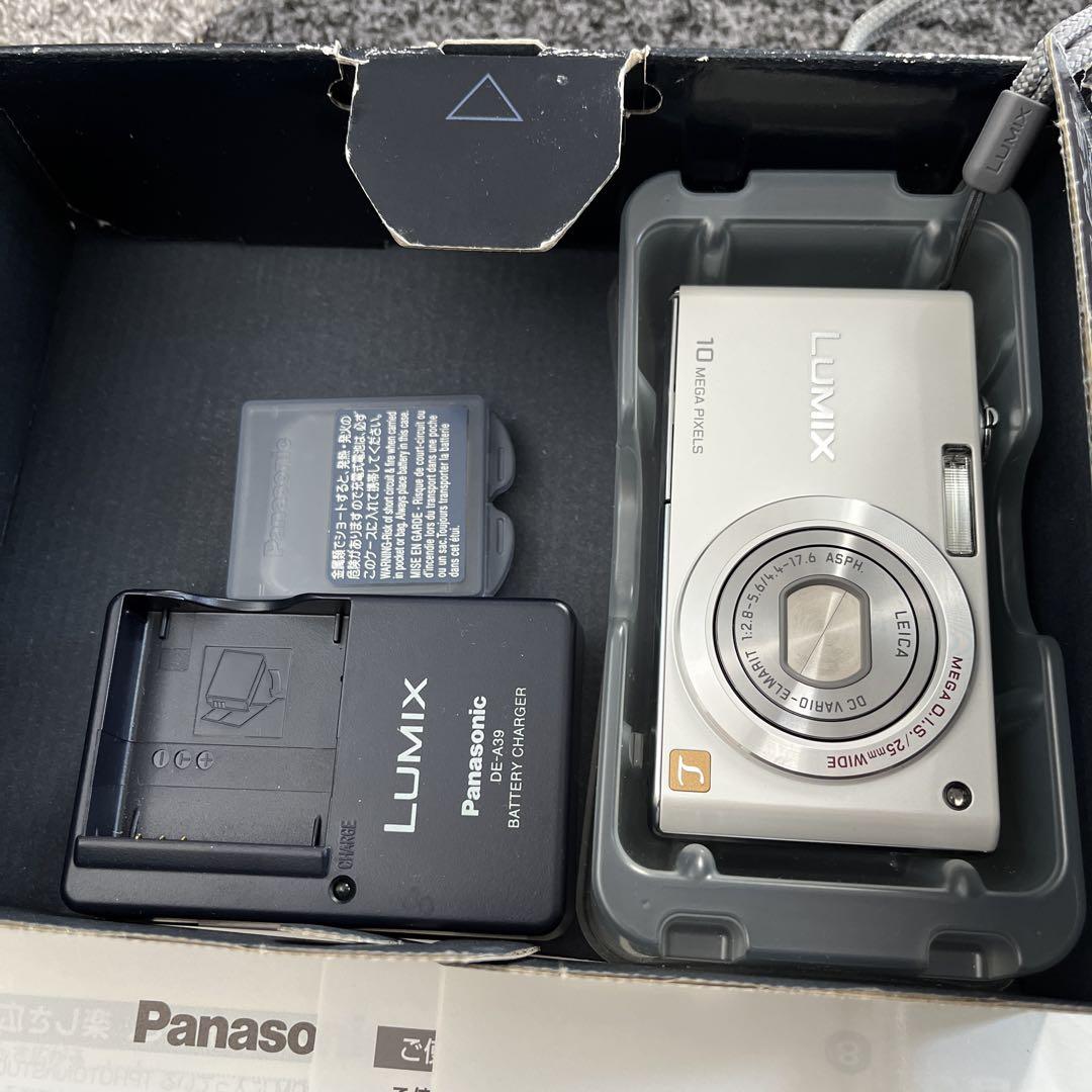 美品【動作品】Panasonic パナソニック LUMIX DMC-FX35 白