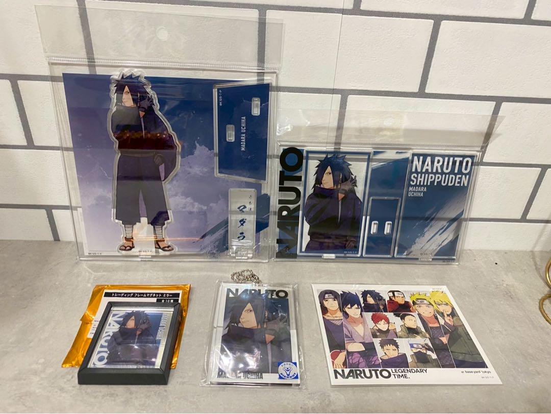NARUTO ベースヤード アクリルスタンド アクキー 等5点 マダラ