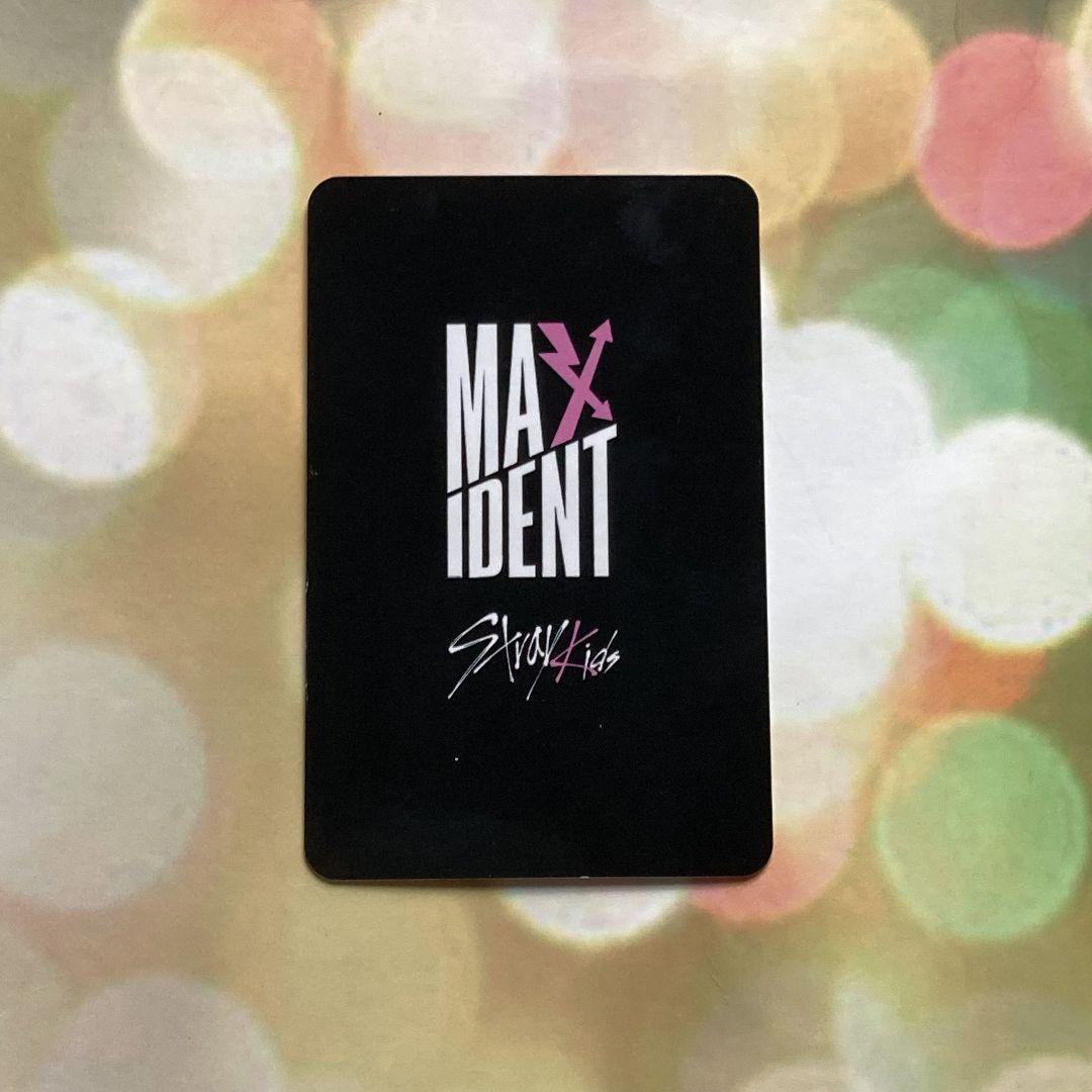 StrayKids バンチャン サノクmaxident 2週目 人気歌謡 トレカ バンチャン StrayKids サノク MAXIDENT人気歌謡 トレカ 2週目