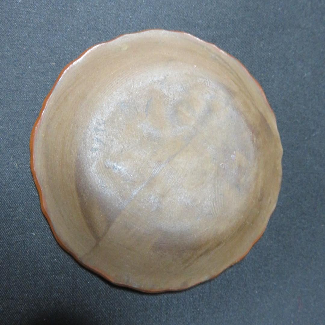 古備前 豆皿 小皿 煎餅皿 3枚 分銅 - メルカリ