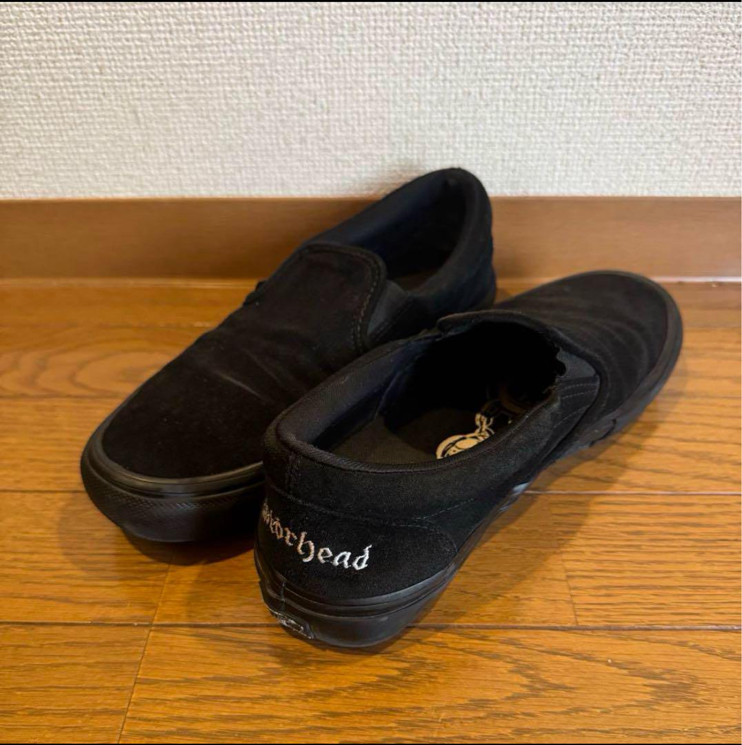 VANS スケートスリッポン MOTORHEAD BLK 黒 7,400円
