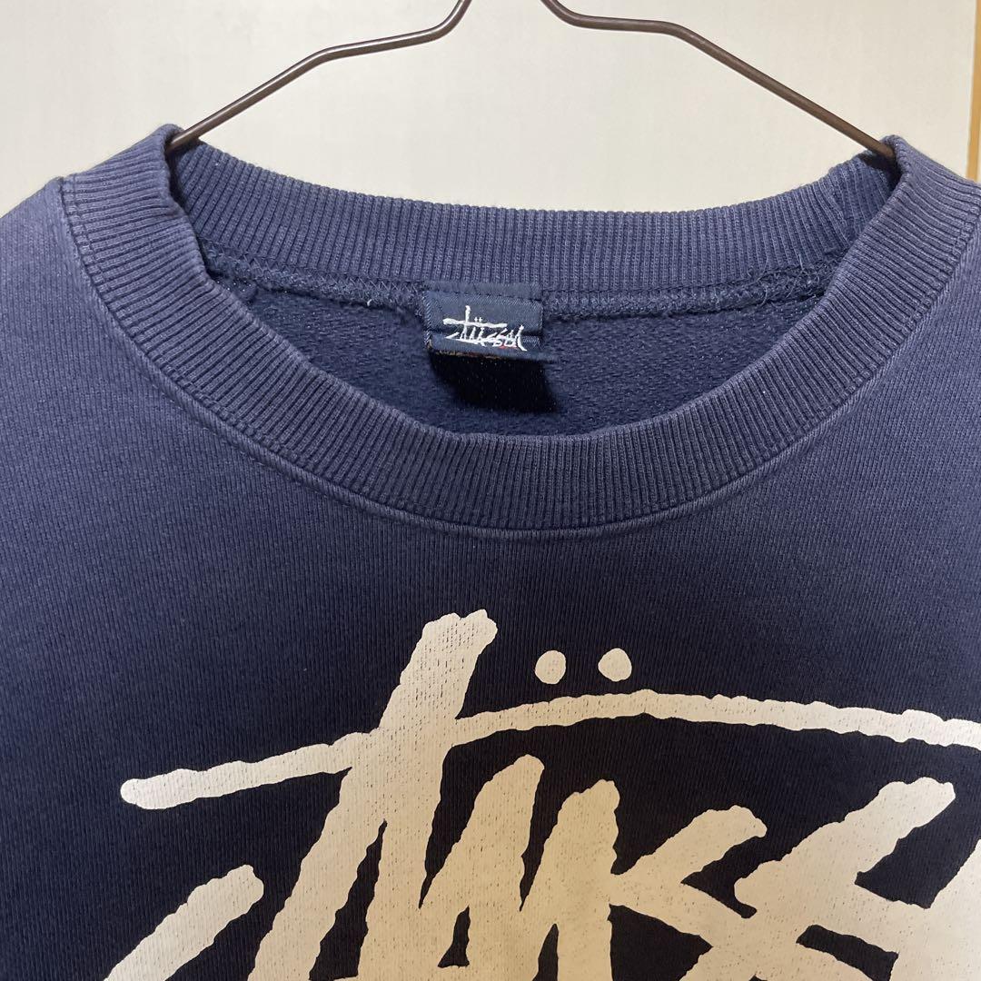 OLD STUSSY スウェット　USA製 STUSSY Used 90's 初期白タグ Made in USA Old Stussy Crew
