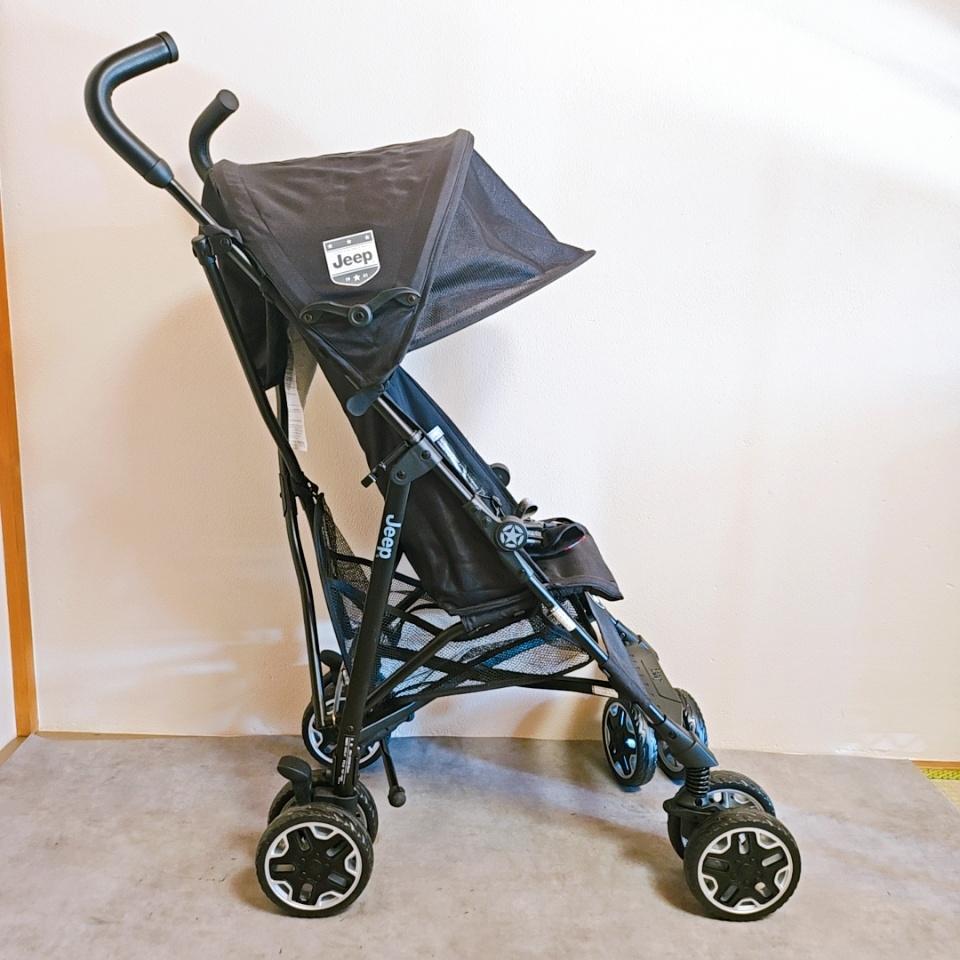 【極美品】2023年　ジープ　Jeep　ベビーカー　アドベンチャー　プラスBK