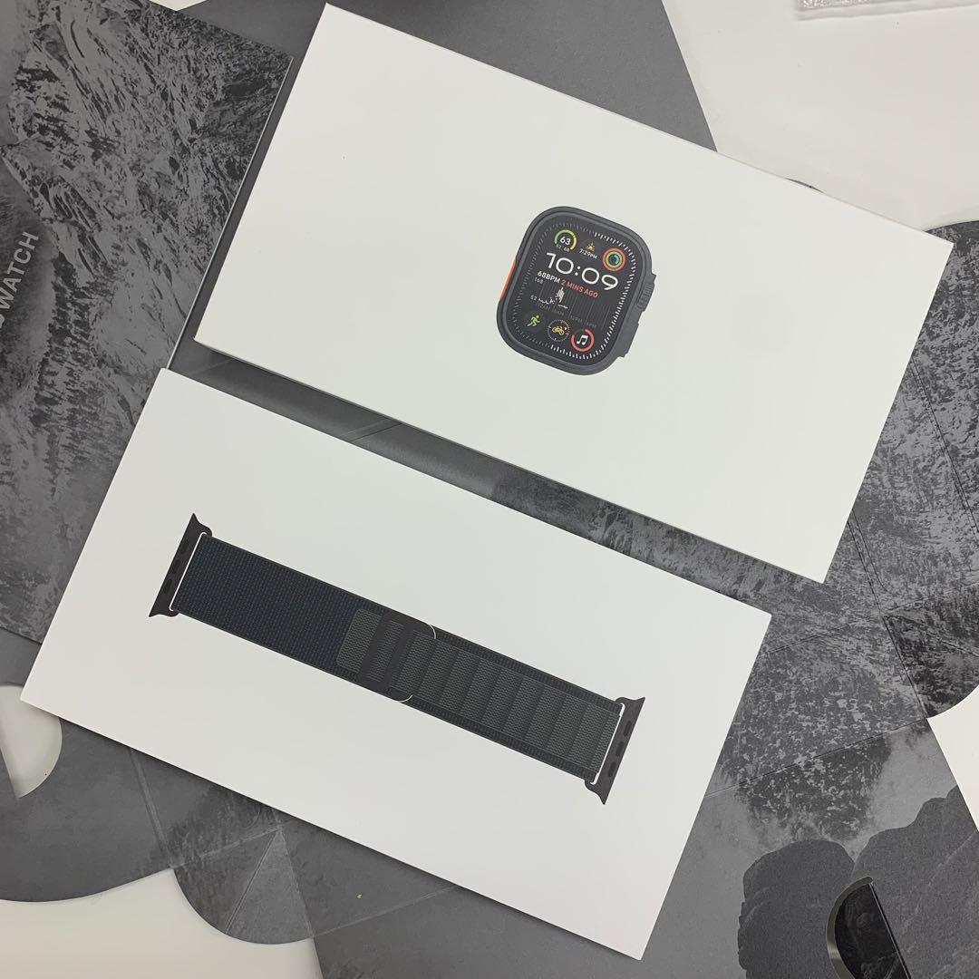新品未開封 Apple Watch Ultra 2 ブラック MX3Q3J/A - メルカリ
