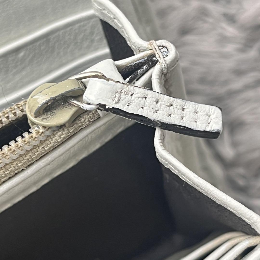 状態考慮　GUCCI✨長財布　ラブリーハート　シマ　ホワイト　レディース