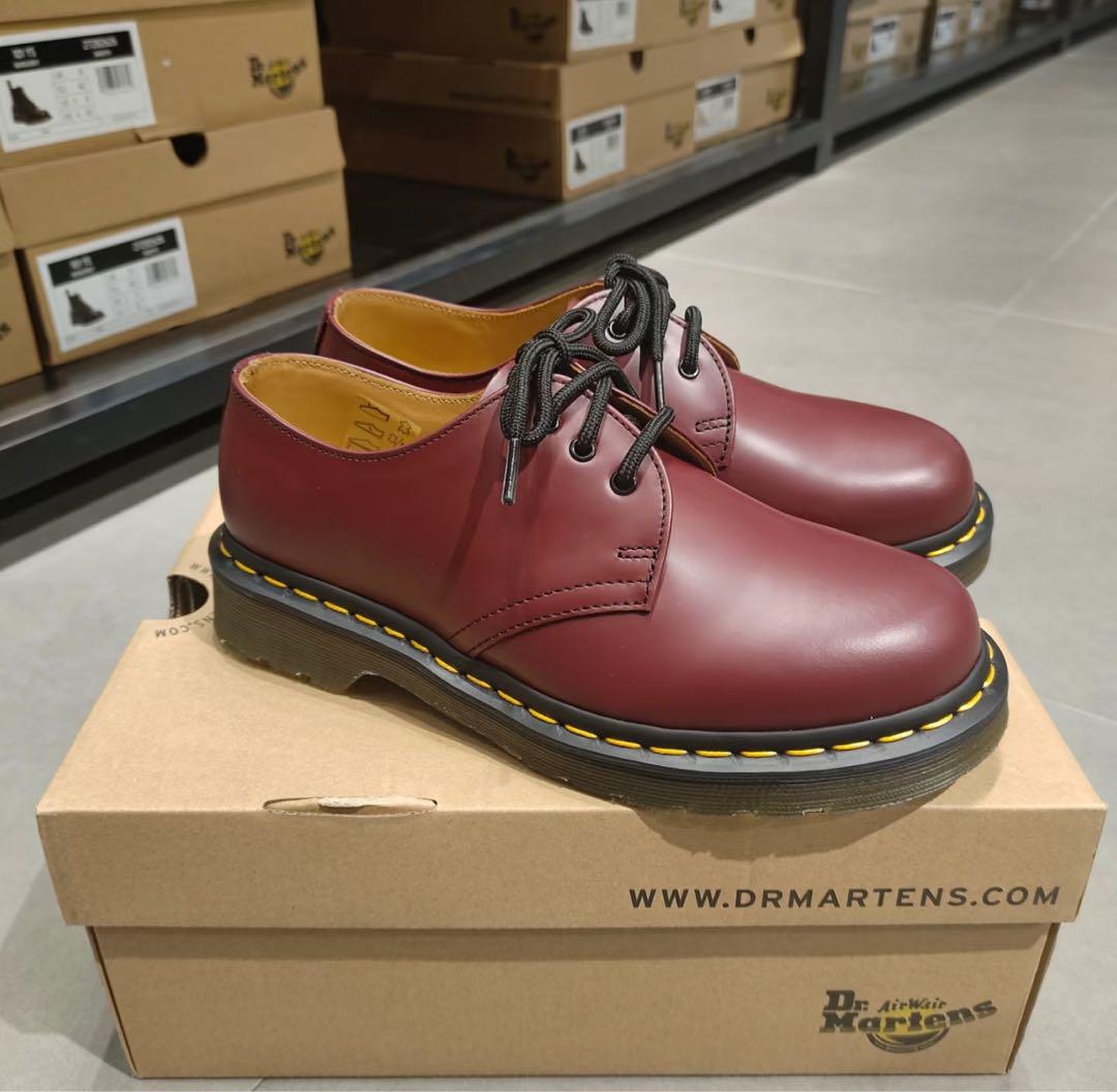 新品未使用Dr. Martens バーガンディ ローファー 本体 25cm