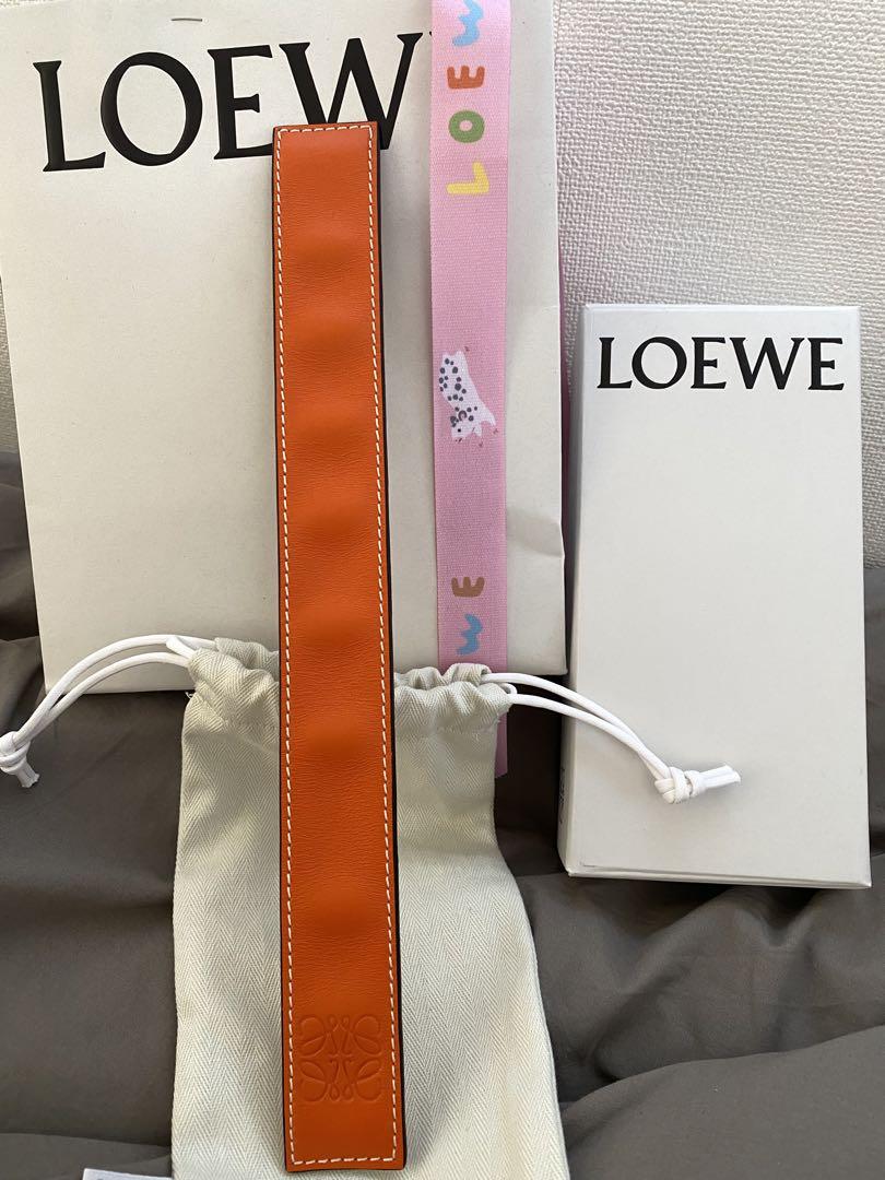 LOEWE SMALL SLAP BRACELET オレンジ
