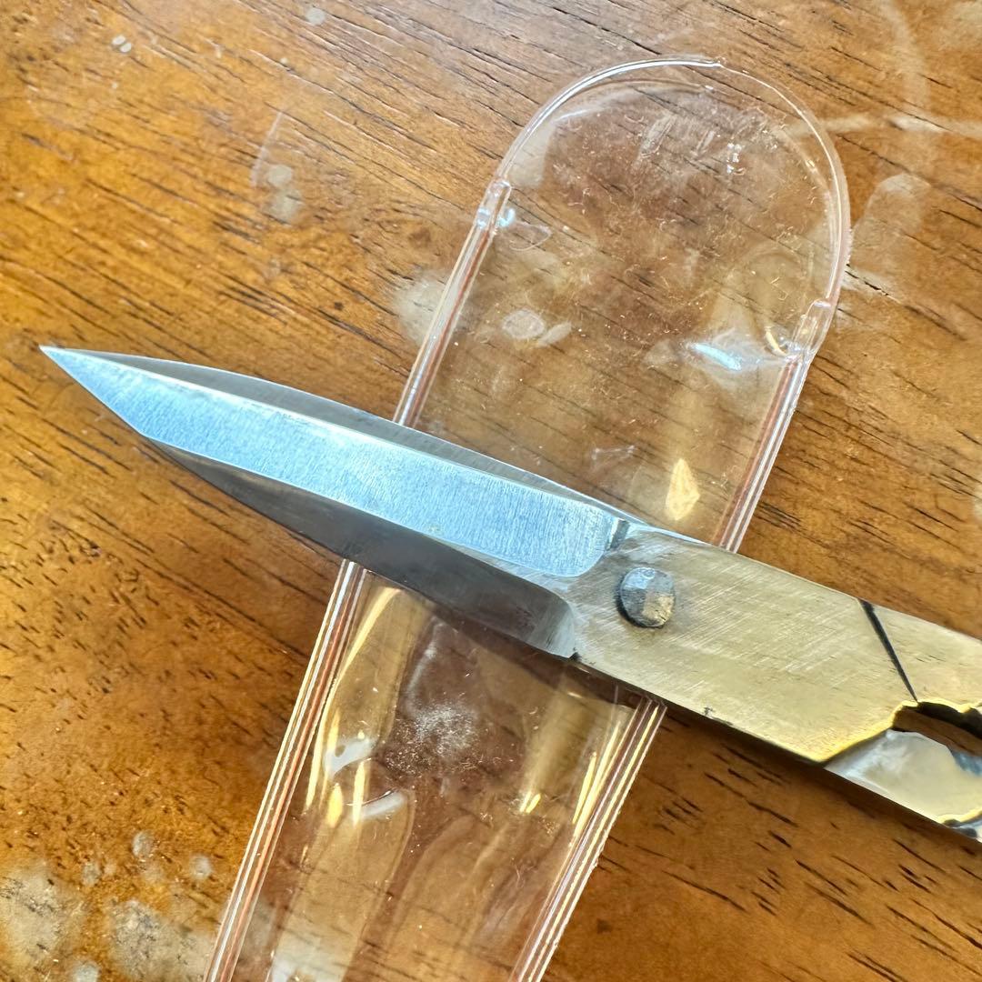 博多鋏 はかたばさみ 四代目 高柳晴一 作やや傷や汚れあり SKLAD-KIRPICHA_RU