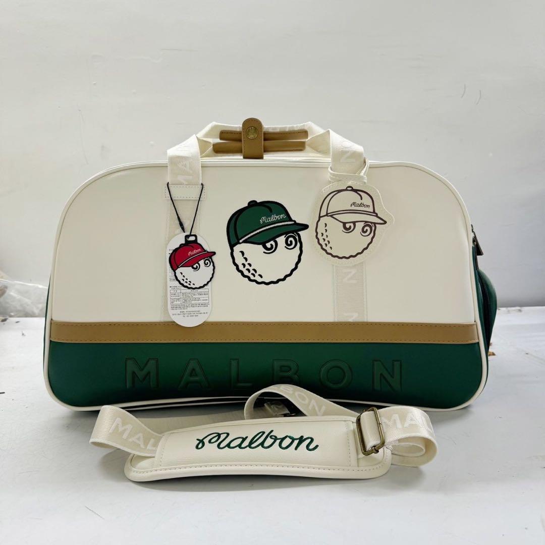 マルボンゴルフ Malbonボストンバッグ シューズケース 衣類